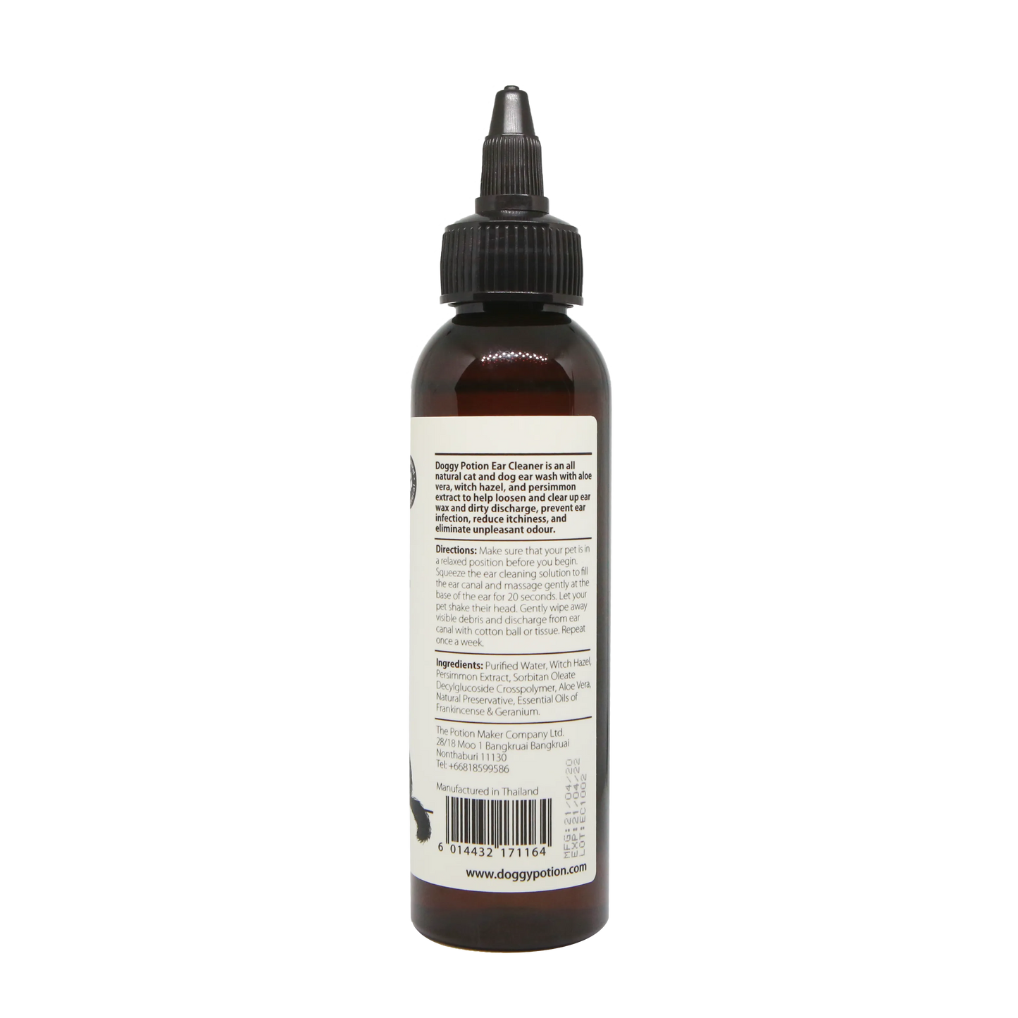 Pet Ear Cleaner with Aloe Vera 120ml