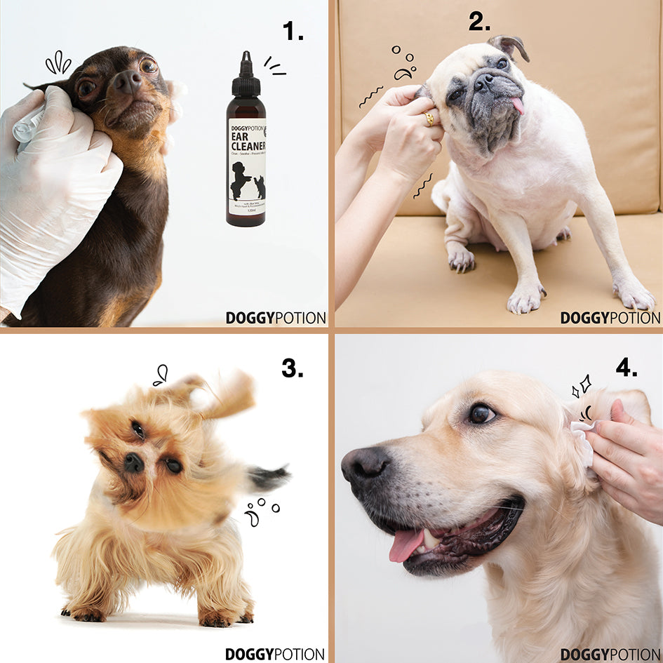 Pet Ear Cleaner with Aloe Vera 120ml