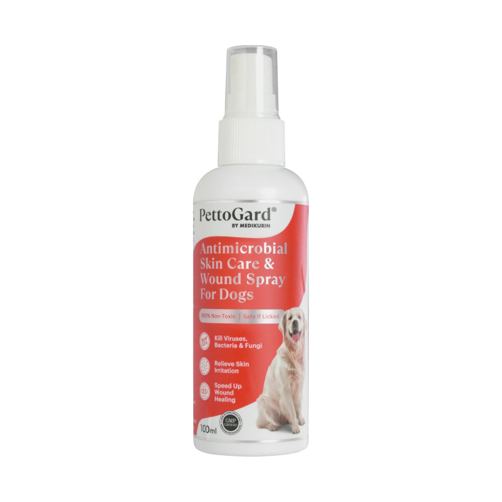 Antimicrobial Skin Care & Wound Spray for Dogs 100ml