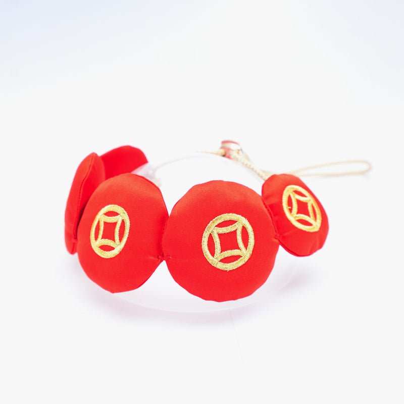 MOMOJI Prosperity Medallion 聚財圓 | Pet Neckwear