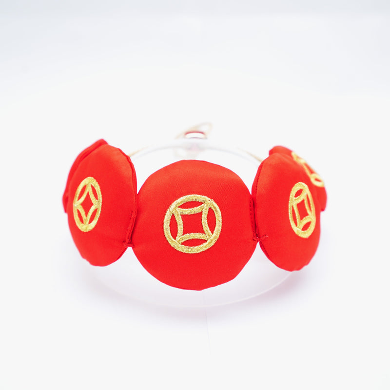 MOMOJI Prosperity Medallion 聚財圓 | Pet Neckwear