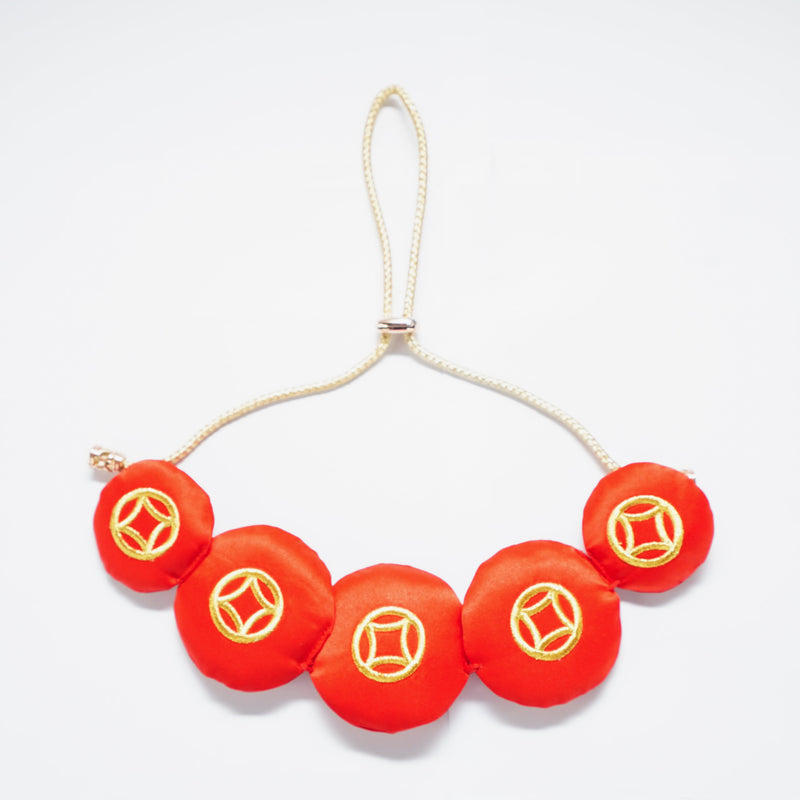 MOMOJI Prosperity Medallion 聚財圓 | Pet Neckwear