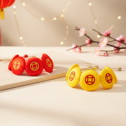 MOMOJI Prosperity Medallion 聚財圓 | Pet Neckwear