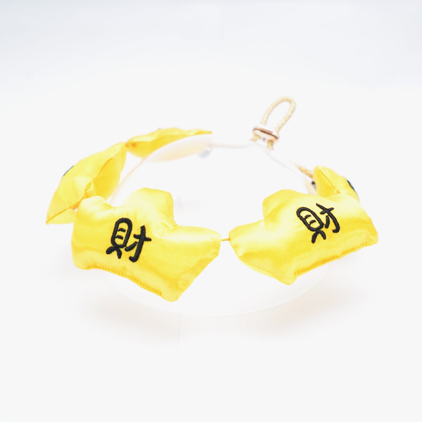 MOMOJI Golden Fortune String 滿財福串 | Pet Neckwear