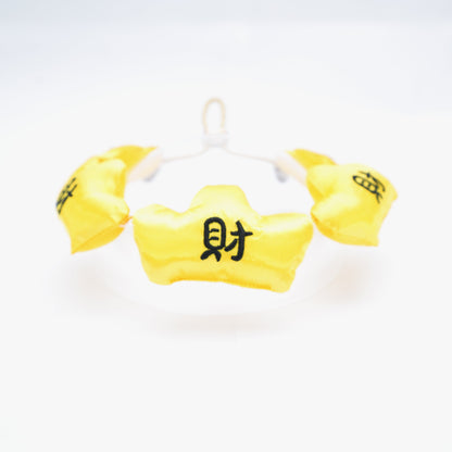 MOMOJI Golden Fortune String 滿財福串 | Pet Neckwear