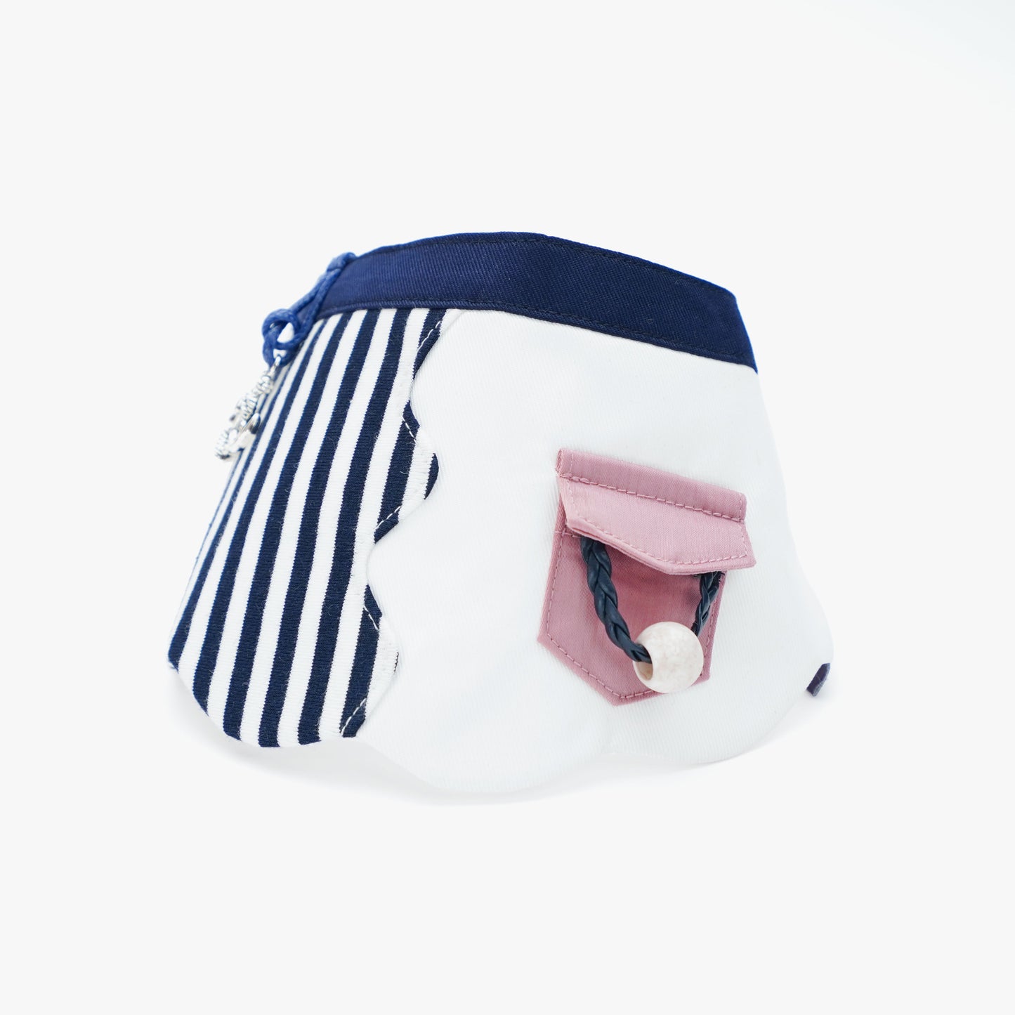 MOMOJI Marseille (1-Breton Stripe Navy) | Pet Neckwear