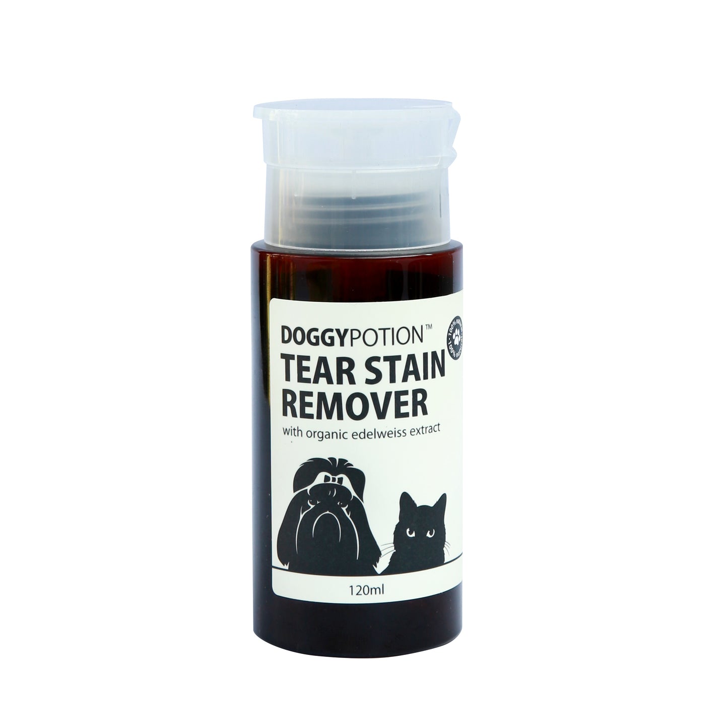 Tear Stain Remover with Organic Edelweiss Extract 120ml