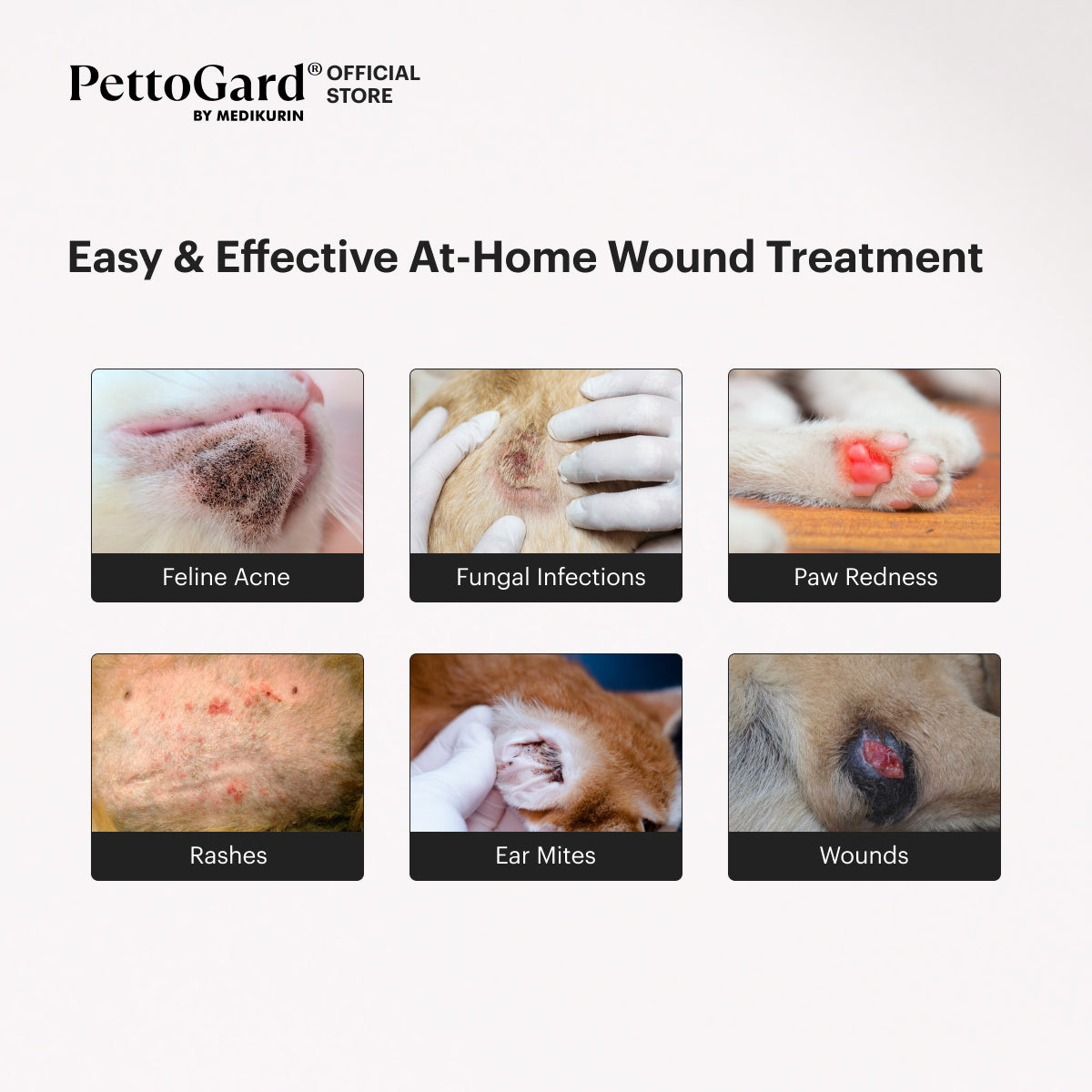 Antimicrobial Skin Care & Wound Spray for Cats 100ml