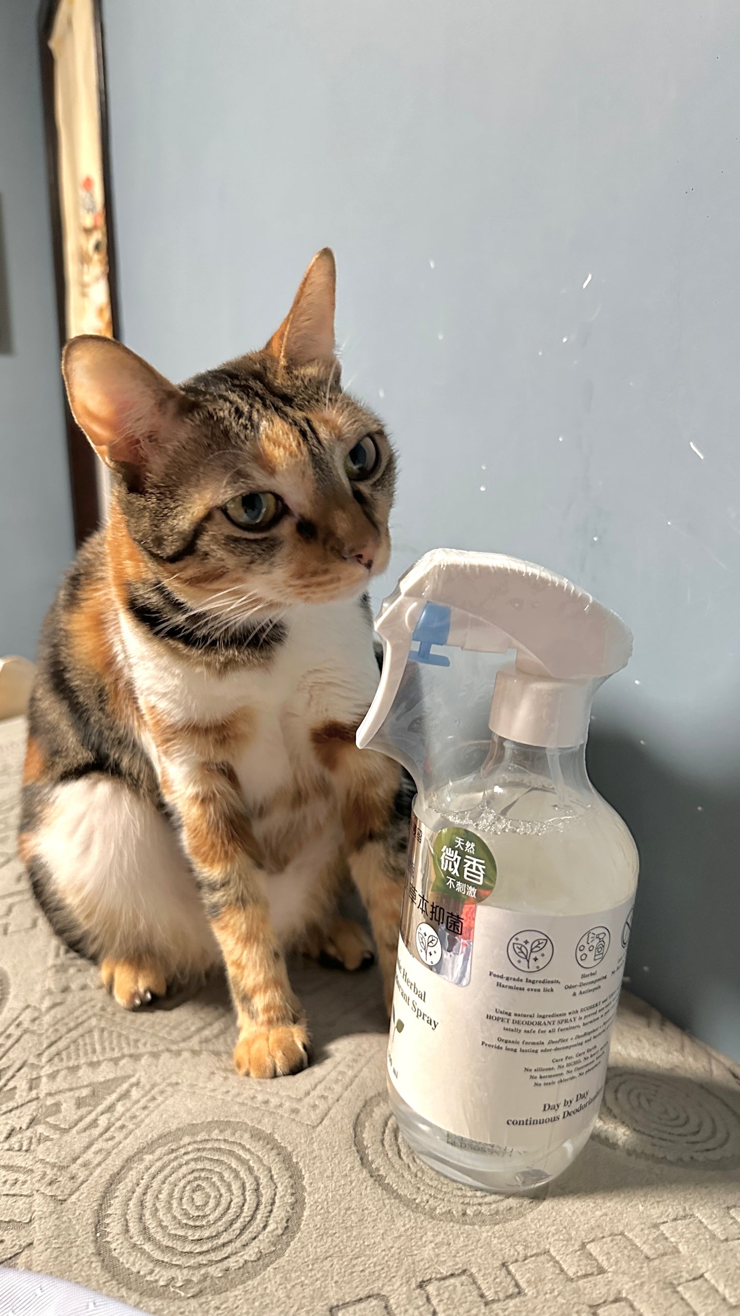 Organic Herbal Pet Deodorant Spray for Dogs & Cats 500ml